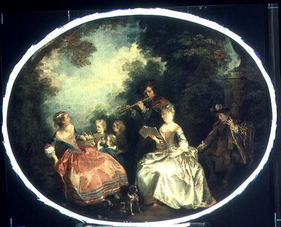 حفلة في الحديقة ، 1720 بواسطة نيكولاس لانكريت